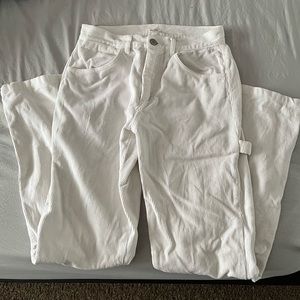PACSUN john galt white corduroy pants